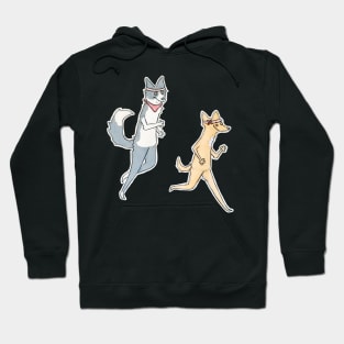 Running rivals dogs 2 Hoodie